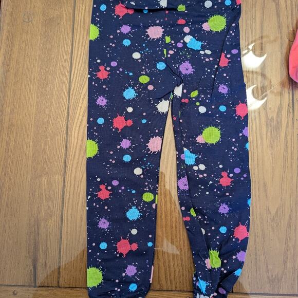 Toddler Girls Mess Maker Monster Snug Fit Cotton Pajamas -blue Size multiple - Picture 5 of 8